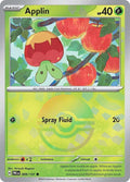Applin 009/131 Poke Ball — Prismatic Evolutions Pokémon card