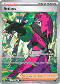 Atticus 133/131 Holofoil — Prismatic Evolutions Pokémon card