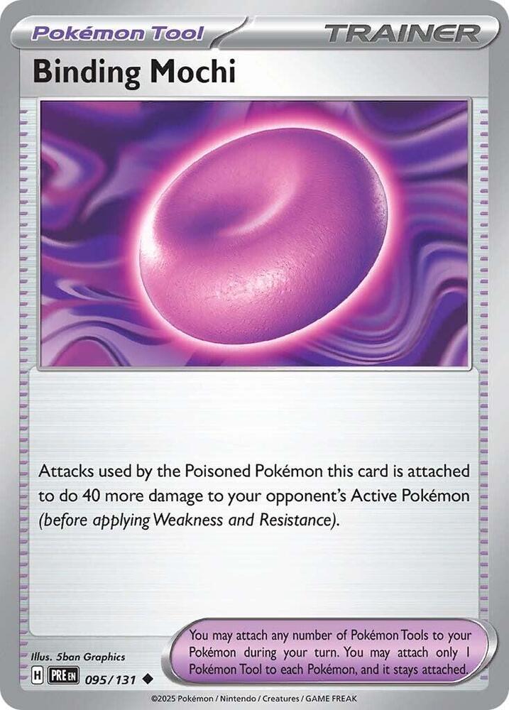 Binding Mochi 095/131 — Prismatic Evolutions Pokémon card