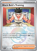 Black Belt's Training 096/131 Poke Ball — Prismatic Evolutions Pokémon card