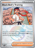 Black Belt's Training 098/131 Poke Ball — Prismatic Evolutions Pokémon card