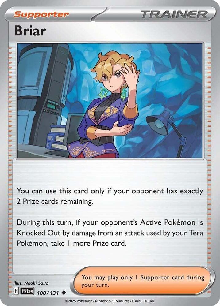 Briar 100/131 — Prismatic Evolutions Pokémon card