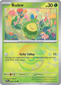 Budew 004/131 Poke Ball — Prismatic Evolutions Pokémon card