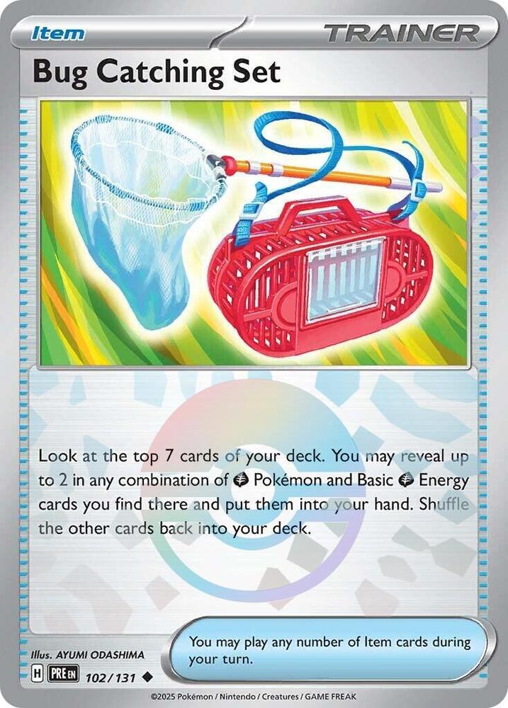 Bug Catching Set 102/131 Poke Ball — Prismatic Evolutions Pokémon card