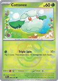 Cottonee 007/131 Master Ball — Prismatic Evolutions Pokémon card