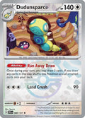 Dudunsparce 080/131 Master Ball — Prismatic Evolutions Pokémon card