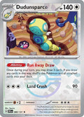 Dudunsparce 080/131 Poke Ball — Prismatic Evolutions Pokémon card