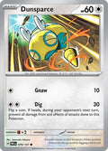 Dunsparce 079/131 — Prismatic Evolutions Pokémon card