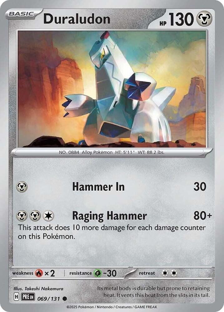 Duraludon 069/131 — Prismatic Evolutions Pokémon card