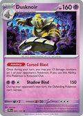 Dusknoir 037/131 Holofoil — Prismatic Evolutions Pokémon card