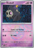 Duskull 035/131 Master Ball — Prismatic Evolutions Pokémon card