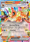 Flareon ex 014/131 Holofoil — Prismatic Evolutions Pokémon card