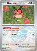 Hoothoot 077/131 Poke Ball — Prismatic Evolutions Pokémon card