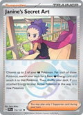 Janine's Secret Art 112/131 Poke Ball — Prismatic Evolutions Pokémon card
