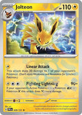 Jolteon 029/131 Master Ball — Prismatic Evolutions Pokémon card