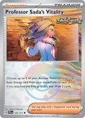 Professor Sada's Vitality 120/131 Poke Ball — Prismatic Evolutions Pokémon card