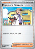 Professor's Research 122/131 — Prismatic Evolutions Pokémon card