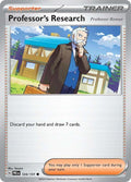 Professor's Research 124/131 — Prismatic Evolutions Pokémon card