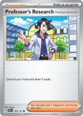 Professor's Research 125/131 Reverse Holofoil — Prismatic Evolutions Pokémon card
