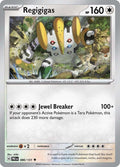 Regigigas 086/131 Reverse Holofoil — Prismatic Evolutions Pokémon card