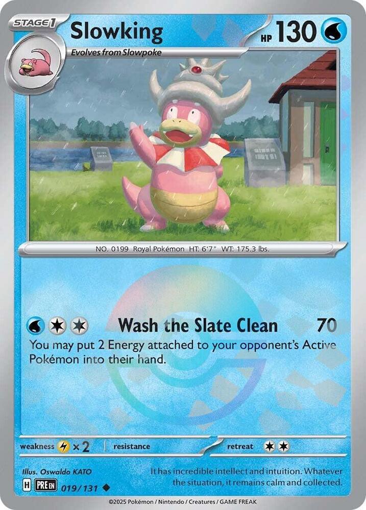 Slowking 019/131 Poke Ball — Prismatic Evolutions Pokémon card