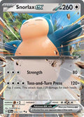 Snorlax ex 076/131 Holofoil — Prismatic Evolutions Pokémon card