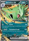 Tyranitar ex 064/131 Holofoil — Prismatic Evolutions Pokémon card