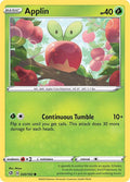 Applin 020/192 Reverse Holofoil — Rebel Clash Pokémon card