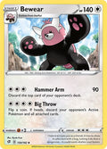 Bewear 150/192 — Rebel Clash Pokémon card
