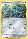 Bronzor 129/192 — Rebel Clash Pokémon card