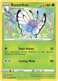 Butterfree 003/192 Holofoil — Rebel Clash Pokémon card