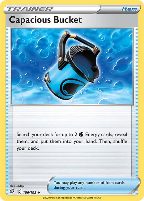 Capacious Bucket 156/192 — Rebel Clash Pokémon card