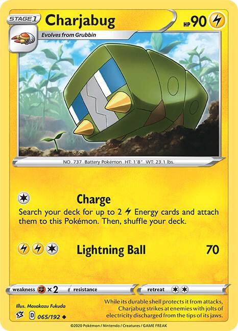 Pokemon - Rebel Clash - Charjabug - 065/192