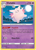 Clefable 075/192 Holofoil — Rebel Clash Pokémon card