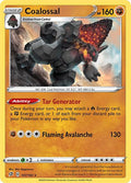 Coalossal 107/192 Reverse Holofoil — Rebel Clash Pokémon card