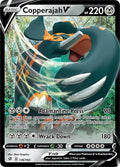 Copperajah V 136/192 Holofoil — Rebel Clash Pokémon card