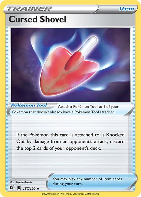 Cursed Shovel 157/192 — Rebel Clash Pokémon card