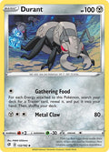 Durant 132/192 — Rebel Clash Pokémon card