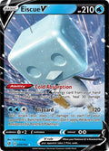 Eiscue V 055/192 Holofoil — Rebel Clash Pokémon card