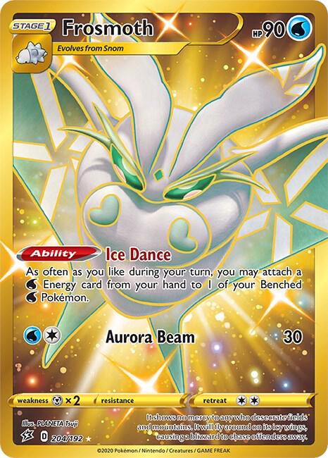 Frosmoth 204/192 Holofoil — Rebel Clash Pokémon card