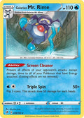 Galarian Mr. Rime 038/192 Reverse Holofoil — Rebel Clash Pokémon card