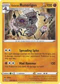 Galarian Runerigus 102/192 Reverse Holofoil — Rebel Clash Pokémon card