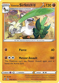 Galarian Sirfetch'd 095/192 Reverse Holofoil — Rebel Clash Pokémon card