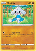 Meditite 097/192 Reverse Holofoil — Rebel Clash Pokémon card