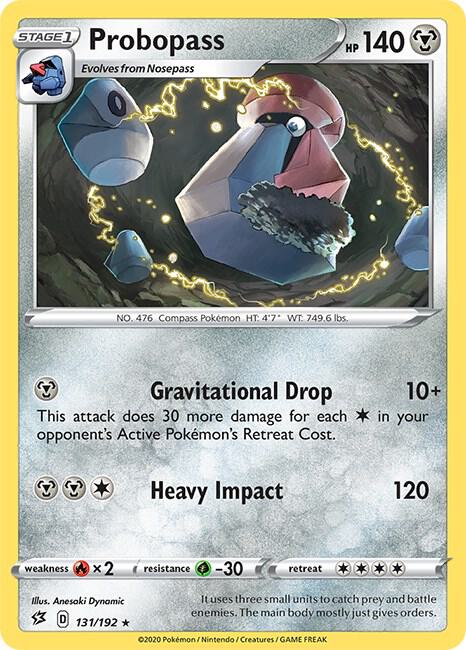 Probopass 131/192 — Rebel Clash Pokémon card