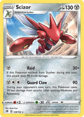 Scizor 128/192 Reverse Holofoil — Rebel Clash Pokémon card