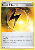 Speed Lightning Energy 173/192 Reverse Holofoil — Rebel Clash Pokémon card
