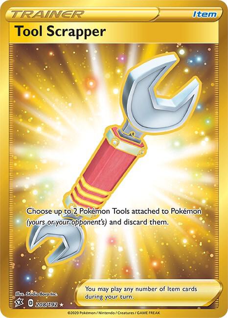 Tool Scrapper 208/192 Holofoil — Rebel Clash Pokémon card