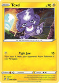 Toxel 068/192 Reverse Holofoil — Rebel Clash Pokémon card