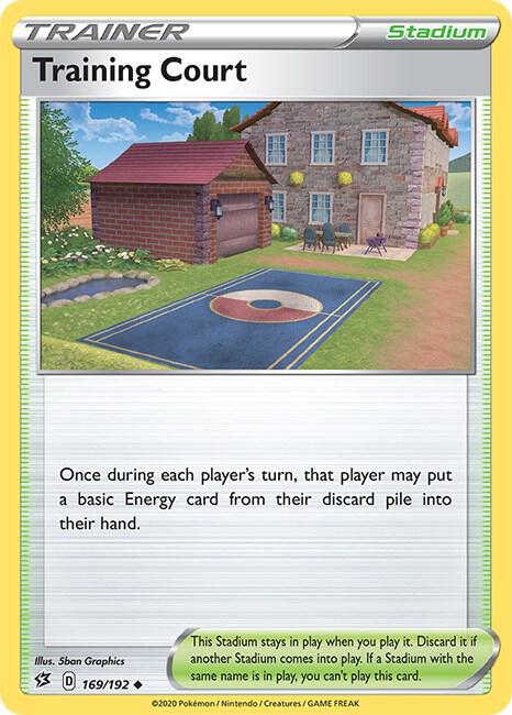 Training Court 169/192 — Rebel Clash Pokémon card